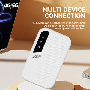 4G LTE Portable <b>WiFi</b> <b>Router</b> with <b>SIM</b> Card Slot Outdoor Use WEP & QoS Support Modem - Product Image 6