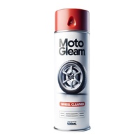 Nettoyant pour jantes MOTO GLEAM, formule spray et rinçage pour tout-terrain, 4x4, boue, sel et poussière de frein.