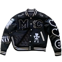 Nouveau 2025 JT OEM Haute Qualité Blouson Bomber de Baseball Universitaire pour Homme avec Broderie de Patchs, Motif à Carreaux Automnal, Manches Classiques, Grande Taille