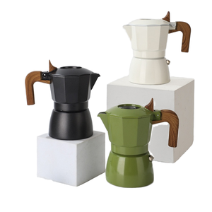 Hợp kim nhôm Moka nồi <span class=keywords><strong>espresso</strong></span> <span class=keywords><strong>maker</strong></span> Cổ Điển Ý Stovetop coffeemaker cho nhà bếp sử dụng ngoài trời - Product Image 1