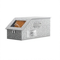 Organisateur de vêtements multi-usages transfrontalier, boîte de rangement pour chapeaux, grande capacité, empilable, organisateur de casquettes de baseball, polyvalent pour la maison