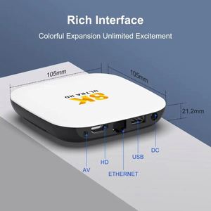 H96 MAX 8K <span class=keywords><strong>IPTV</strong></span> STB Smart Internet OTT Premium Google Android 12 Set-top TV Box Europa Francia Alemania Italia España Envío Gratuito - Product Image 5