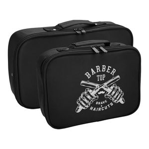 Kit d'outils <span class=keywords><strong>de</strong></span> <span class=keywords><strong>coiffure</strong></span> portable noir, sac <span class=keywords><strong>de</strong></span> rangement multifonctionnel pour coiffeur avec logo personnalisable, facile à transporter - Product Image 3