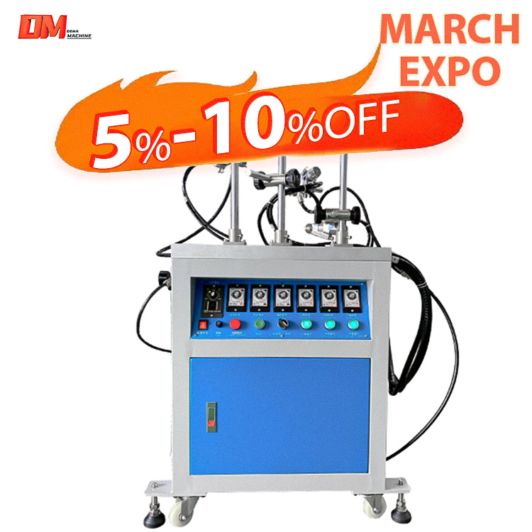 DM-PT1 высокоскоростной цветной керамический золотой УФ-спрей полуавтоматическая машина для нанесения покрытия