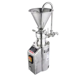 Colloid Mill Paste Processing Equipment Price/grinding Slurry Processing Equipment Chilli Grinding Machine Snack Food Factory