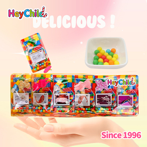 Set di Giocattoli per Bambini con Etichetta Privata Personalizzata, Clip per Capelli, Carte da Gioco con <span class=keywords><strong>Animali</strong></span>, <span class=keywords><strong>Zucchero</strong></span> Colorato Soffiato, Sacchetto di Frutta Divertente - Product Image 4