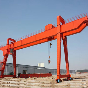 Grue extérieure résistante de portique de double poutre avec des machines de levage de moteur de noyau de chariot électrique de 100 tonnes pour l'utilisation extérieure - Product Image 4