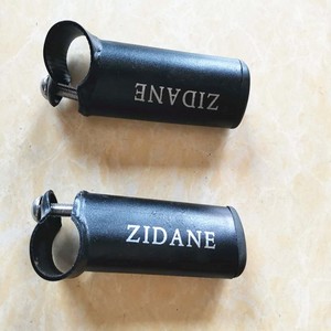 Puños para manillar de bicicleta Zidane, aleación de aluminio de 25,4 mm para bicicletas de montaña, color negro duradero - Product Image 2