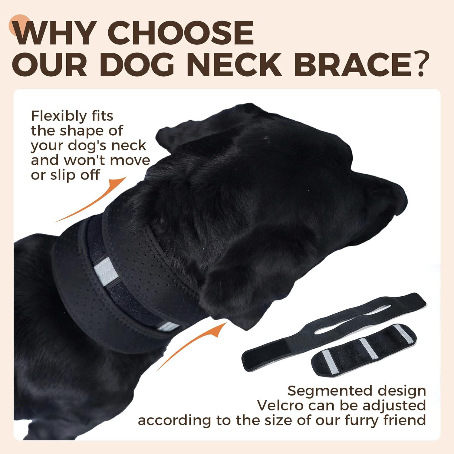 Strong Supportive Dog Cervical Collar Neck Brace For Dogs Odm