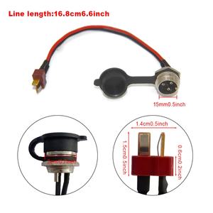 Cargador de Energía para Patinete Eléctrico KUGOO M4, Cable de Carga con Conector en T, Accesorio de Repuesto para Patinetes - Product Image 5