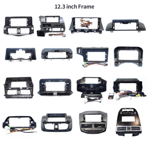 Marco de Android para coche Cplunt de alta calidad de 9/10/12, 3 pulgadas para <span class=keywords><strong>BMW</strong></span> E46 F48 <span class=keywords><strong>E84</strong></span> <span class=keywords><strong>X1</strong></span> X3/X4/F25/F26, marco de instalación embellecedor de Panel de DVD para coche - Product Image 6