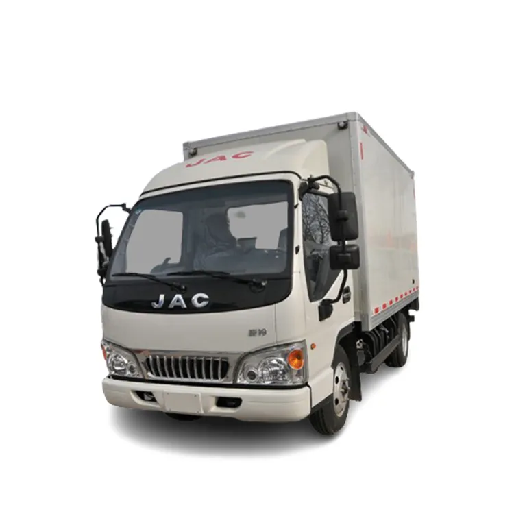 Jac Truk Kargo Mini 3.5 Ton Van, Truk Pengiriman Kotak Kecil 3/4/5 Toneladas Camiones