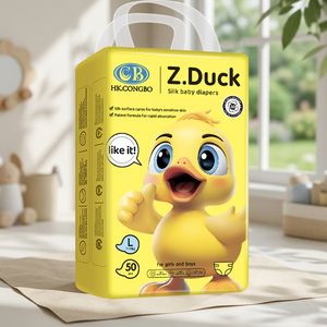 Échantillon Gratuit Offre Spéciale Z OEM Japon Polymère Nouveau-né S à S-M Absorbant Doux de Haute Qualité Bande Élastique à la Taille Couche Bébé - Product Image 1