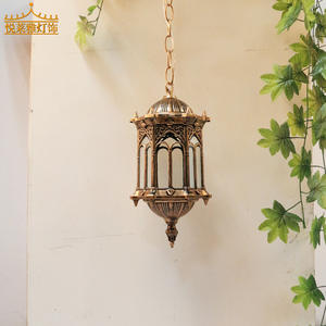 ไฟทางเดินสไตล์ยุโรปย้อนยุค,ไฟแชนเดอเลียร์กันน้ำใช้กลางแจ้งไฟประดับสวนระเบียงลานบ้าน - Product Image 4