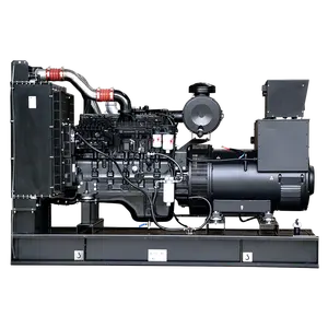 Generador de energía abierto de 150kw con motor nuevo original 6CTA8.3-G1 precio generador diésel insonorizado