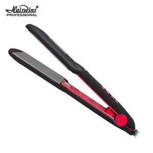 Plancha de pelo profesional 2025, <span class=keywords><strong>planchas</strong></span> planas de titanio anchas de calidad con pantalla LCD, herramienta eléctrica personalizada para alisar el cabello - Product Image 5
