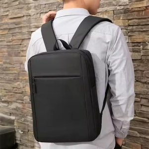 15.6 Inch Waterproof Laptop <b>Backpack</b> Multifunctional Business/School Bag USB Port Fashionable Geometric Design Unisex Students - Product Image 1
