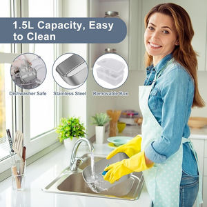 Calentador de Comida Portátil de 110V/12V 60W 80W con Recipiente Extraíble de Acero Inoxidable, Lonchera Eléctrica para Auto y Hogar - Product Image 2