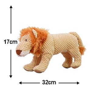 Nuovi Giocattoli per Cani Personalizzabili in Peluche con Squeaker Incorporato, Forme di Animali Cartoon, Pulizia dei Denti, Ecologici, Giocattoli da Masticare Quotidiani per Animali Domestici - Product Image 3