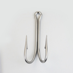 Hameçons de <span class=keywords><strong>pêche</strong></span> doubles professionnels SS7897 en acier à haute teneur en carbone, robustes, durables, <span class=keywords><strong>pour</strong></span> <span class=keywords><strong>la</strong></span> <span class=keywords><strong>pêche</strong></span> en mer, vente en gros - Product Image 5