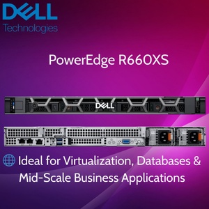 ใหม่เอี่ยมสำหรับเซิร์ฟเวอร์แร็ค PowerEdge R660xs 1U พร้อมโปรเซสเซอร์ Intel Xeon หน่วยความจำ DDR5 16GB ประสิทธิภาพสูงสำหรับศูนย์ข้อมูล พร้อม NVMe ในสต็อก - Product Image 3