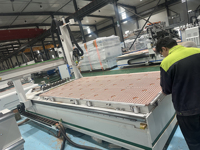 Máquina de Corte CNC con Software CAM, Control Syntec, Motor Automático para Gabinetes Invisibles Lamello