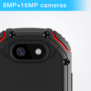 Téléphone robuste Unihertz Atom, écran de 2,45 pouces, étanche à l'eau et à la poussière IP68, résistant aux chocs, appareil photo arrière 8MP, avant 2MP - Product Image 3