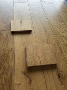 Suelo de <span class=keywords><strong>madera</strong></span> de roble europeo para interiores, <span class=keywords><strong>madera</strong></span> mate cepillada, más estilos, suelo de roble blanco para sala de estar - Product Image 5
