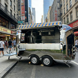 Remorque de restauration mobile, cuisine de restauration rapide, fumoir à barbecue, remorque à café, camion de concession entièrement équipé - Product Image 3