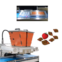 Ligne de production de chocolat, mini déposeur de chocolat à usage industriel, à dose unique