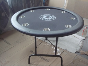 48 "คาสิโนมืออาชีพที่กำหนดเองรอบพับขาโต๊ะโป๊กเกอร์ - Product Image 3