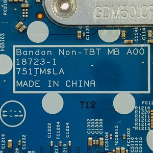 Placa base 2 en 1 para Dell Latitude 5300, nuevo, original, 033WGM, Bandon no TBT MB AOO 18723 - Product Image 4
