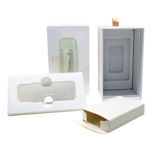Caja de Regalo Personalizada de Alta Gama, Cajas Rígidas con Laminado Brillante/Mate, Grabado en Relieve, Cartón Reciclable para Tazas, Termos y Regalos - Product Image 5