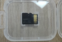 Carte mémoire pour appareil photo, carte SD Innodisk 3TE4 64 Go, carte SD industrielle U3, plastique noir