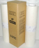 MINWAY Rouleau Maître d'Encre Numérique de Haute Qualité KS S-3276/S3276/S-3275/S3275 pour Duplicateur Numérique, pour Modèles 500/600/800, Papier Thermique 48