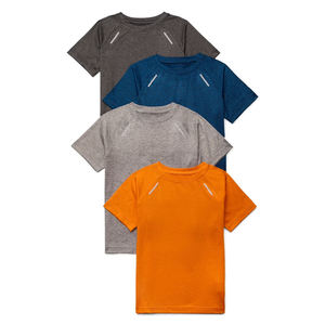 T-shirt de compression par sublimation personnalisé T-shirt de sport pour hommes respirant Muscle Running Mens Stretch Active Athletic Crew T-shirts - Product Image 5