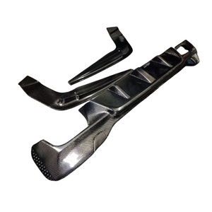 Labio de parachoques trasero y divisor trasero para <span class=keywords><strong>BMW</strong></span> 5 Series G30 G38 M5 F90 nuevo Kit de carrocería labio trasero de fibra de carbono y divisor buen ajuste - Product Image 3