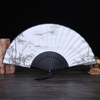 Éventail pliant en soie fait main haut de gamme pour femme, style chinois, broderie de pivoines, technique de peinture, cadeau spécial, vente en gros