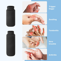 Manchons de compression en gel pour doigts, compresse froide durable, manchon réutilisable pour les blessures, l'arthrite