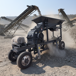 Mobile Rollenbrecher mit Dieselmotor für Bauschutt - Product Image 1