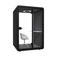 Bureau de réunion privé cabine téléphonique insonorisation téléphone Pod acoustique petit bureau Pod salle de réunion silencieuse cabine amovible