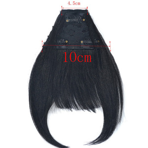 Nuova parrucca da donna spesse e soffici con doppie basette e <span class=keywords><strong>frangia</strong></span> - Product Image 5