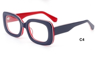 Montures de lunettes épaisses en acétate pour femmes Marcos De Gafas Lunettes en plastique Monture de lunettes pour lunettes de lecture sur ordonnance
