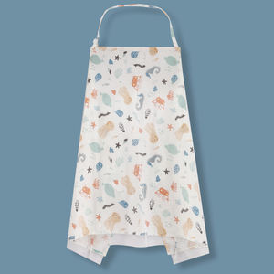 แผ่นรองให้นมลูกผ้าฝ้ายลายการ์ตูนซักได้สำหรับฤดูใบไม้ผลิฤดูร้อนฤดูใบไม้ร่วง - Product Image 3