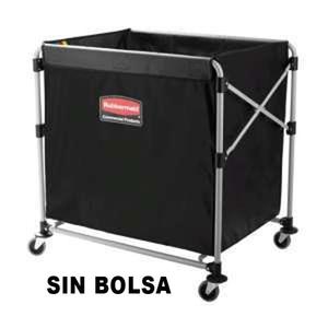 Carrello Ospedaliero Pieghevole X-Cart 300 L Nero - Product Image 1