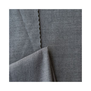 Vente chaude teint réactif 340 G/M <span class=keywords><strong>77</strong></span> Polyester 17 Viscose <span class=keywords><strong>6</strong></span> Spandex tissé sergé 4 voies tissu extensible pour les femmes - Product Image 6