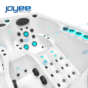 JOYEE moderna fabbrica <span class=keywords><strong>jacuzzi</strong></span> <span class=keywords><strong>3</strong></span> persone all'aperto Spa vasca idromassaggio Balboa sistema di massaggio caratteristica acrilico vendita all'ingrosso per alberghi - Product Image 3