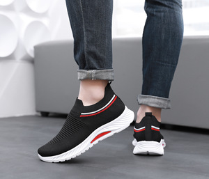 <span class=keywords><strong>Mocasines</strong></span> de Verano para <span class=keywords><strong>Hombre</strong></span> de <span class=keywords><strong>Outlet</strong></span> de Fábrica, Calzado Ultraligero para Caminar, Correr y Hacer Ejercicio, Zapatillas Deportivas Tipo Calcetín para Gimnasio - Product Image 2