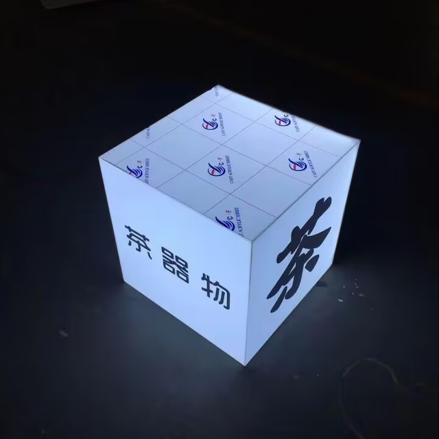Commerical LED Signage Acrylic Advertising Light Box with Customizable Sizes and Convenient Installation for Shops