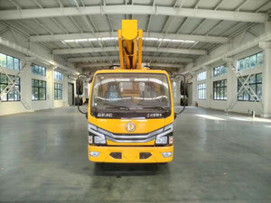 Plataforma Elevadora Telescópica Móvil Montada en Camión con Chasis Dongfeng 4*2 y Elevación Hidráulica de 31 m, Elevador Aéreo para Construcción - Product Image 2